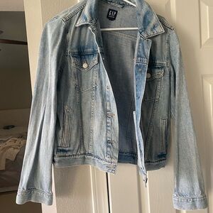 GAP Women's Faded Blue Jean Jacket